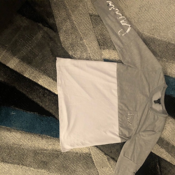 A white and grey shirt from rue 21 - Picture 2 of 3